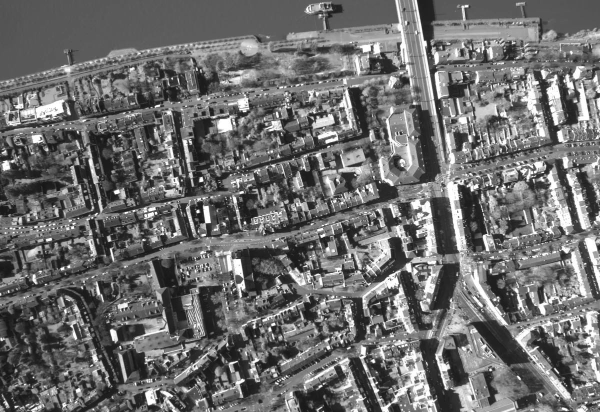 Aerial query over artificial surfaces